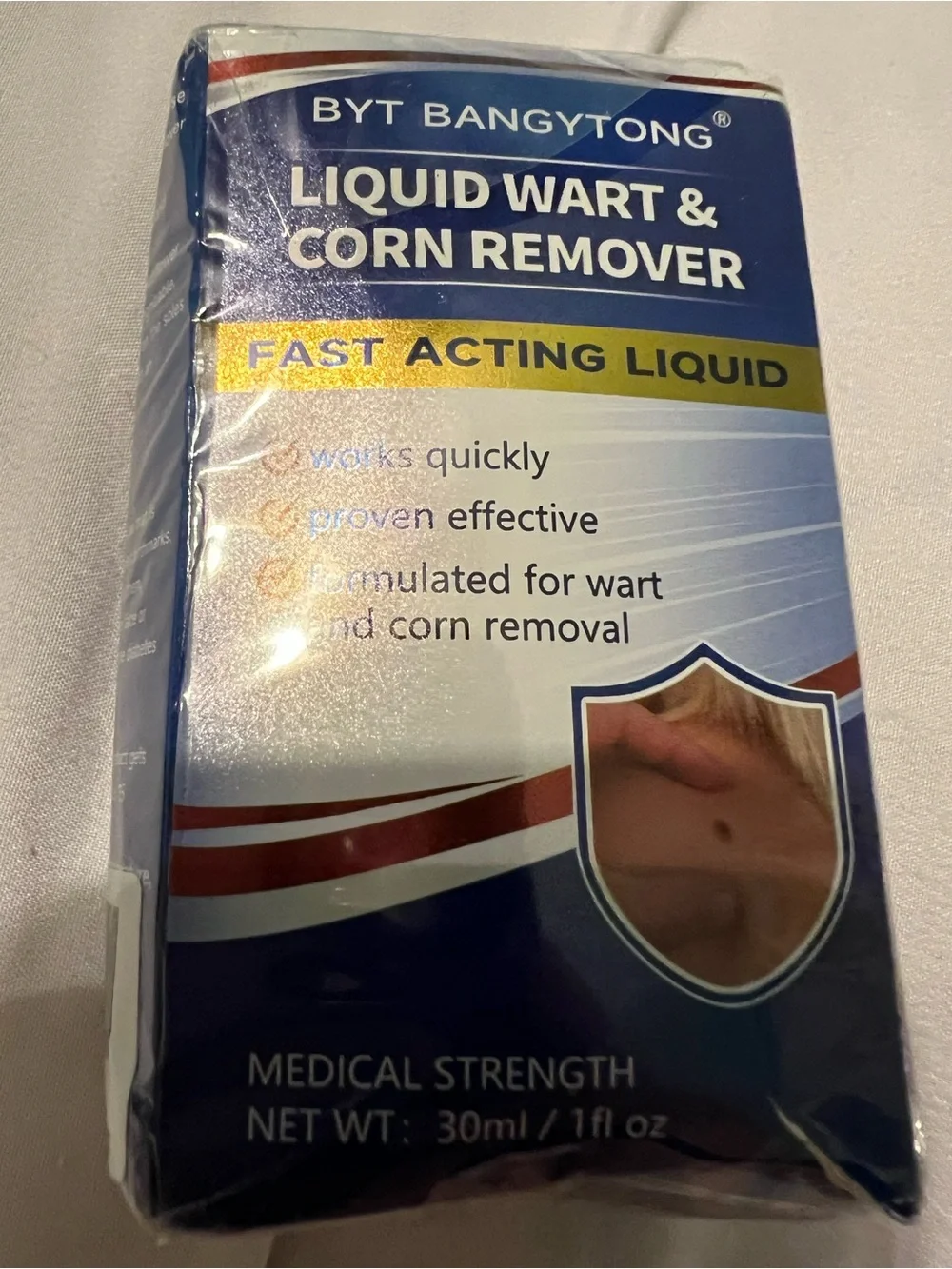 BYT BANGYTONG Blue Liquid Wart & Corn Remover - Fast Acting Treatment